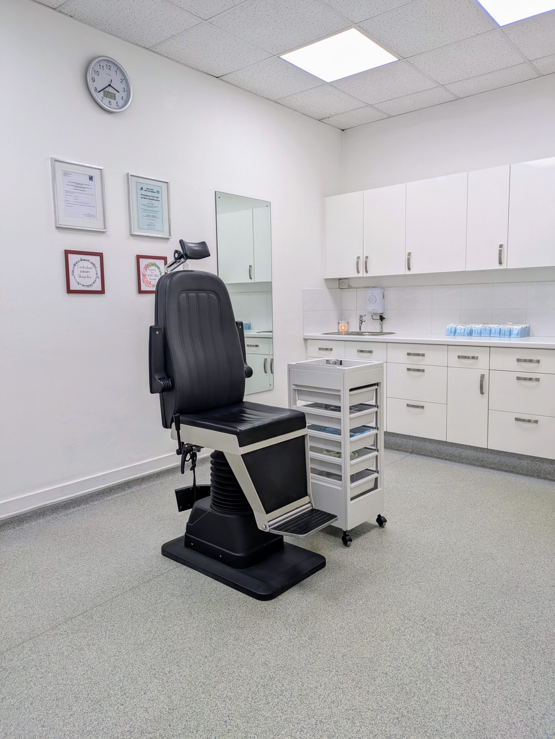 Shot of Metal fatigue's Piercing Room
